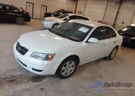 2007 Hyundai Sonata Gls from USA, damaged, VIN 5NPET46C77H289607